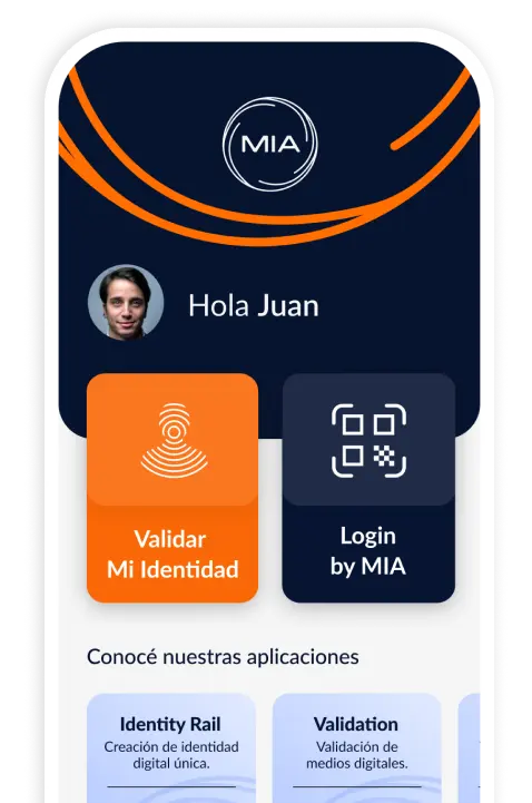 MIAID aplicación móvil